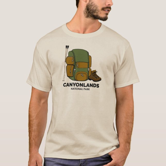 Rucksack für den Canyonlands-Nationalpark T-Shirt (Vorderseite)