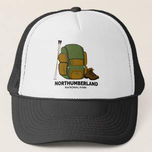 Rucksack für den Nationalpark Northumberland Truckerkappe