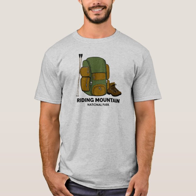 Rucksack für den Nationalpark Reitberg T-Shirt (Vorderseite)