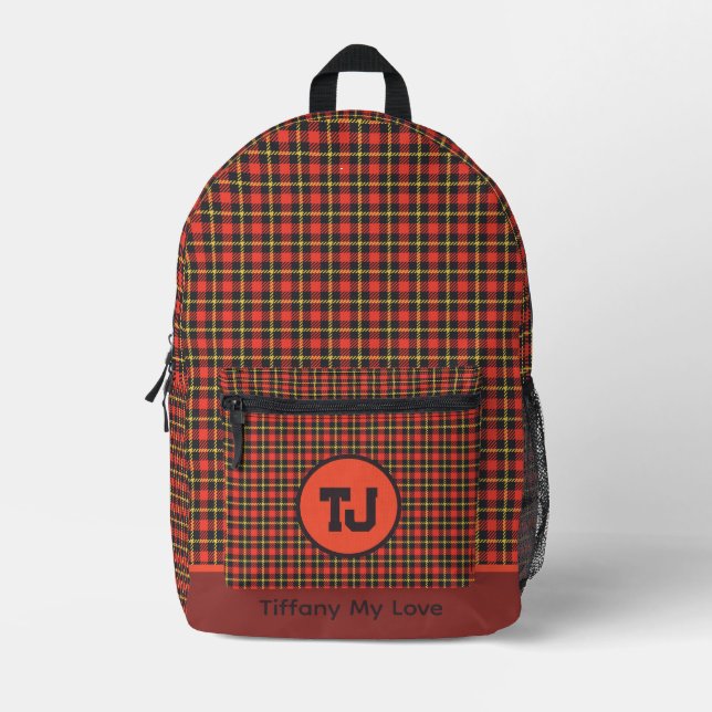 Rucksack für den niedlichen Schullehrer (Vorderseite)