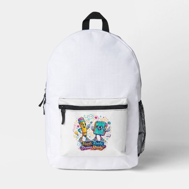 Rucksack für den Schulbeginn (Vorderseite)