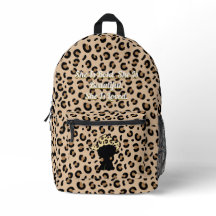 Rucksack für die Worte der Bestätigung Cheetah