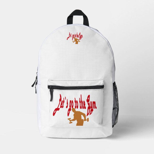 Rucksack für Fitness und Training (Vorderseite)