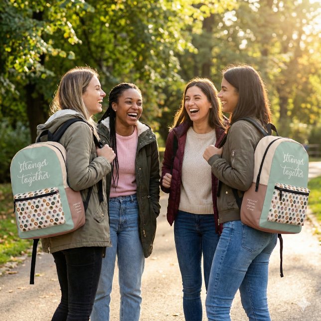 Rucksack für Frauen (Empower women with this, "Stronger together" empowered women empower women backpack! )