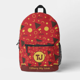 Rucksack für Mit Monogramm Personalisierte Sportge