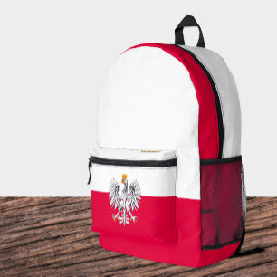 Rucksack für polnische Flaggen, Adler- und Polnisc