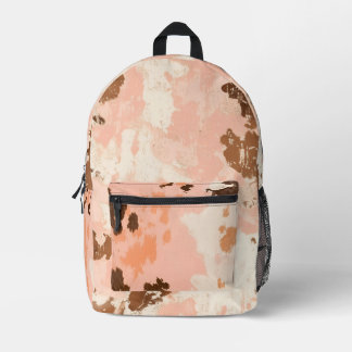Rucksack für rosa und weiße Kuh