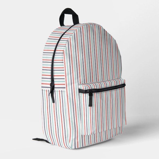 Rucksack für vertikale Streifen (Rückseitige Ecke links)