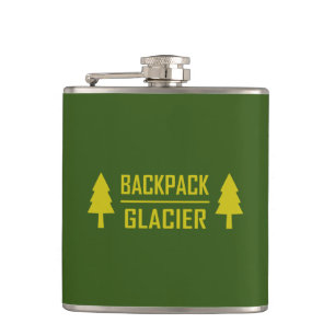 Rucksack-Gletscher Flachmann