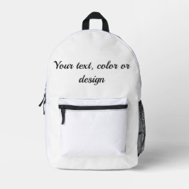 Rucksack - Ihr Text, Ihre Farbe oder Ihr Design
