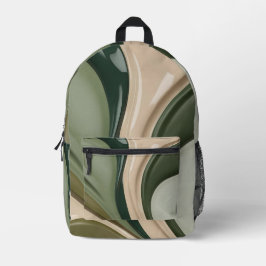 Rucksack in abstrakter Grafik