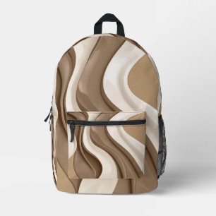 Rucksack in abstrakter Grafik
