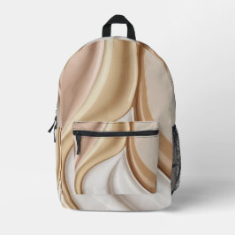 Rucksack in abstrakter Grafik