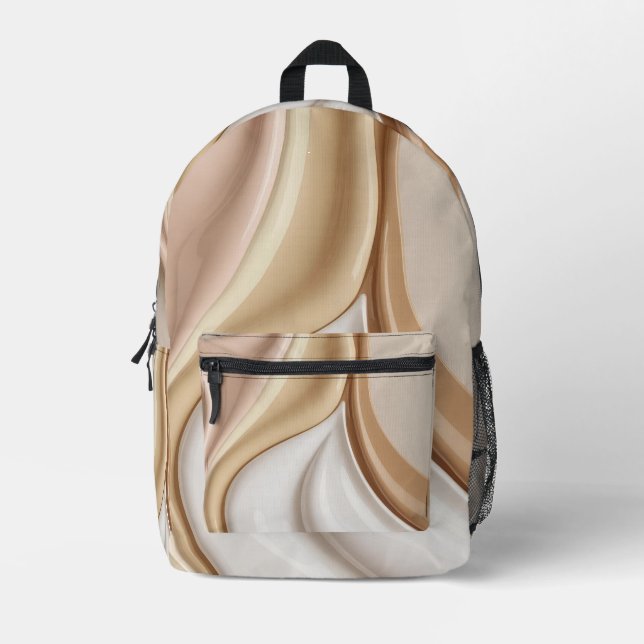 Rucksack in abstrakter Grafik (Vorderseite)