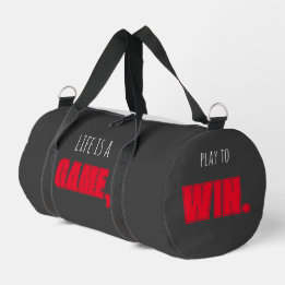 Rucksack "LIFE IST EIN SPIEL, SPIELEN ZU GEWINNEN"
