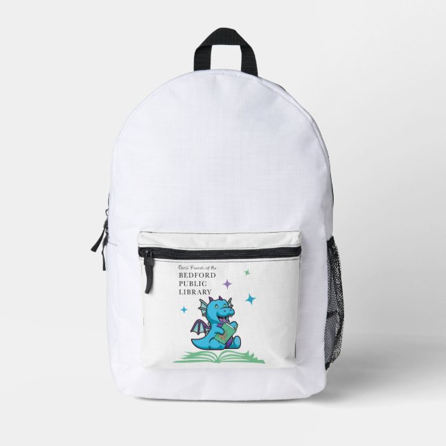 Rucksack mit Cam dem Drachen (Vorderseite)