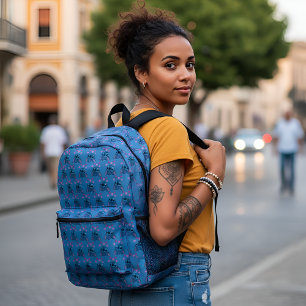 Rucksack mit Stitch-Druck