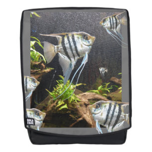 Rucksack mit tropischem Streifen
