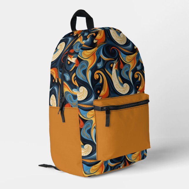 Rucksack selbst gestalten (Rückseitige Ecke links)