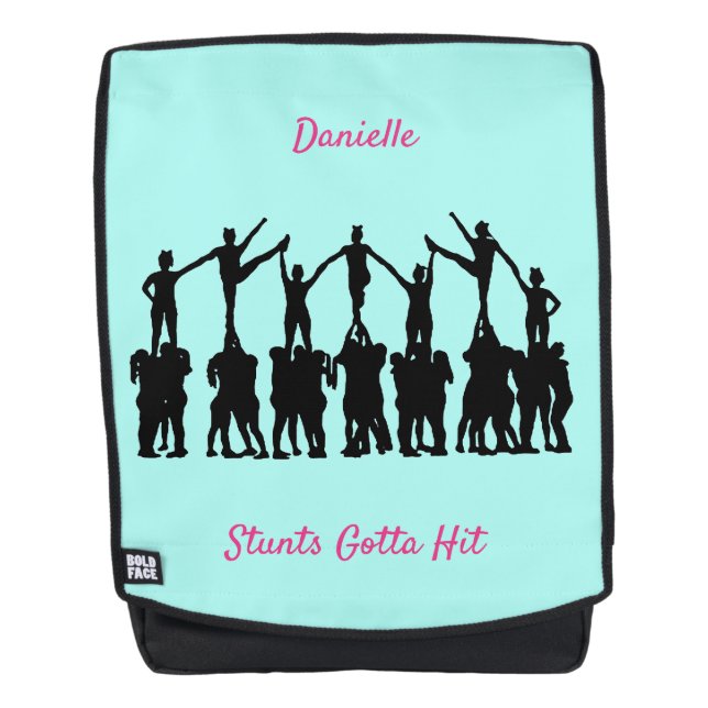 Rucksack "Stunts Gotta Hit" (Vorderseite)
