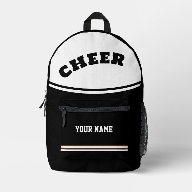 Rucksack-Team jubeln Print Cut Sew Bag Bedruckter Rucksack (Vorderseite)