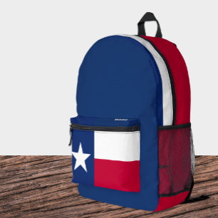 Rucksack, USA, Texas Bag, Texas Flag, Bedruckter Rucksack