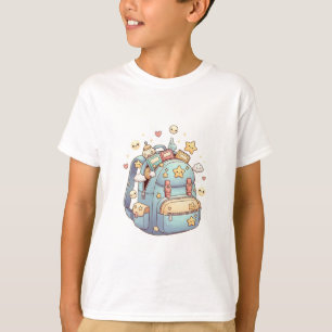 Rucksack voller Träume – Fantasievolle Kinder T-Shirt