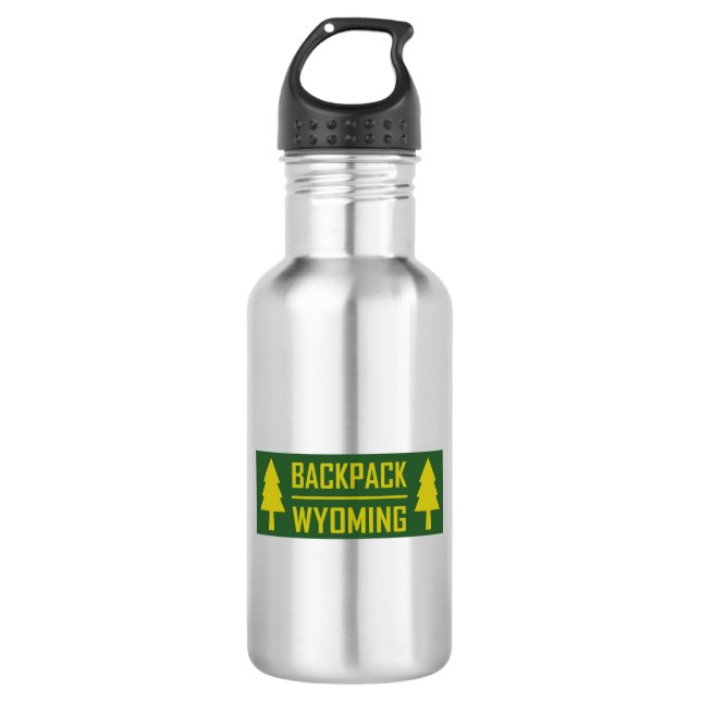Rucksack Wyoming Edelstahlflasche (Vorderseite)