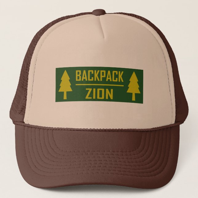 Rucksack Zion Truckerkappe (Vorderseite)