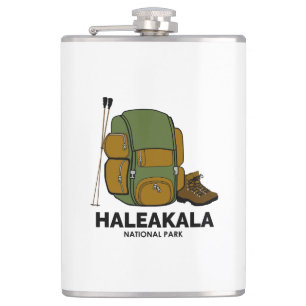 Rucksack zum Haleakala Nationalpark Flachmann