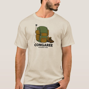 Rucksack zum Nationalpark Congaree T-Shirt