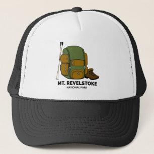 Rucksack zum Nationalpark Mount Revelstok Truckerkappe