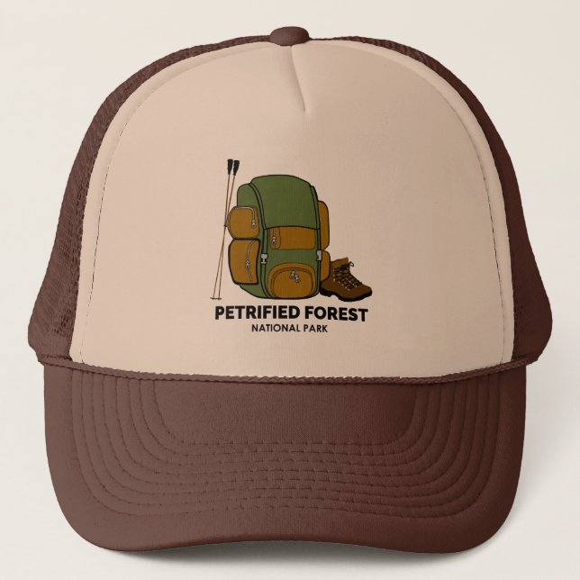 Rucksack zum versteinerten Forest National Park Truckerkappe (Vorderseite)