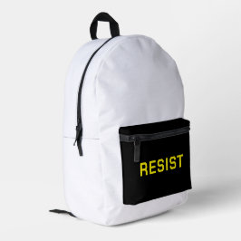 Rucksack zum Widerstand gegen Protest