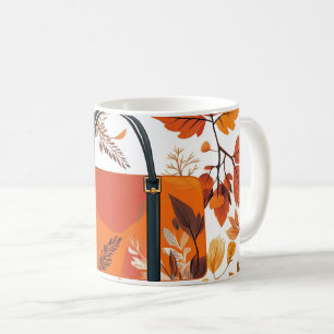 Rucksäcke und Schulmaterial für den Schulbeginn. Kaffeetasse