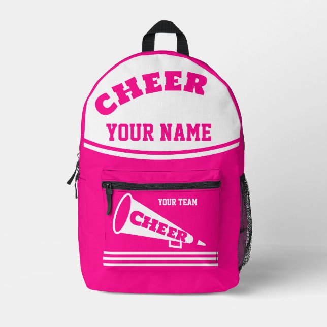 Rucksackteam Cheerleader Personalisiert Bedruckter Rucksack (Vorderseite)