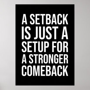 Rückschlag im Vergleich zur Comeback - Erfolg Moti Poster