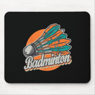 Rückschlag Spiel Shuttle Sport Badminton Schläger  Mousepad