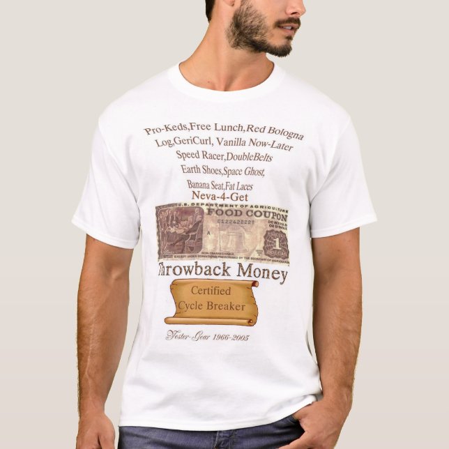 Rückschritt-Geld T-Shirt (Vorderseite)
