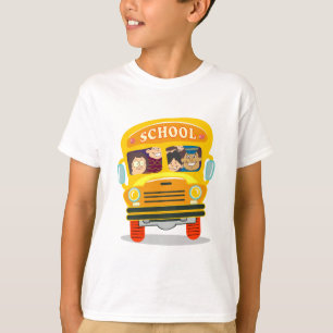 RÜCKSCHULE SCHOOLBUS BUSSTUDENTEN TRANSPORTATION T-Shirt