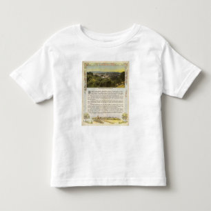 Rückseite Alameda County, Oakland und die Bucht Kleinkind T-shirt