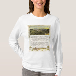 Rückseite Alameda County, Oakland und die Bucht T-Shirt