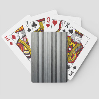 Rückseite der Silver Gradient Strip Kartenwiederga Spielkarten