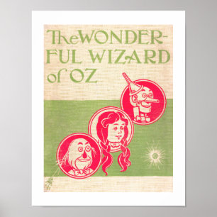 Rückseite des Buches The Wonderful Wizard of Oz Poster