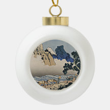 Rückseite des Fuji-Berges vom Minobu-Fluss Hokusai
