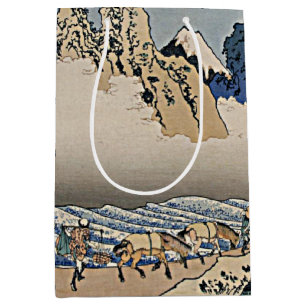 Rückseite des Fuji-Berges vom Minobu-Fluss Hokusai Mittlere Geschenktüte