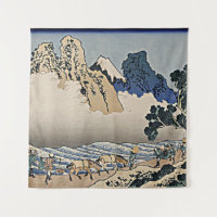 Rückseite des Fuji-Berges vom Minobu-Fluss Hokusai