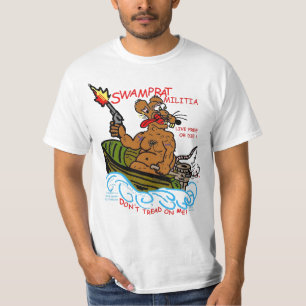 Rückseite des keltischen Kreuzes swamprat5vosburg T-Shirt