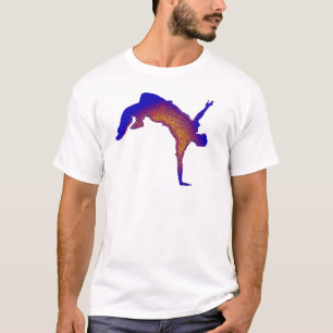 Rückseite drehen um T-Shirt