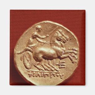 Rückseite eines stater von Philip II von Magnet